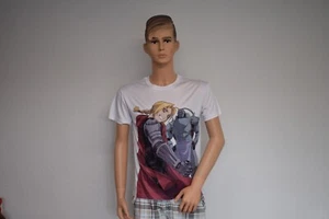 TS122 Anime T-Shirt Fullmetal Alchemist Alphonse Manga Cosplay Style Gr.M - Picture 1 of 2