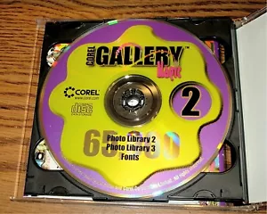Corel Gallery Magic 65,000 - 2 CDs 1997 PC Windows 95, 3.1x - IBM Compatible - Picture 1 of 5