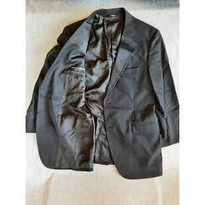 Dolce & Gabbana Mens 56 Luxury Herringbone Sport Blazer Coat 2 Buttons Lana Wool - Picture 1 of 10