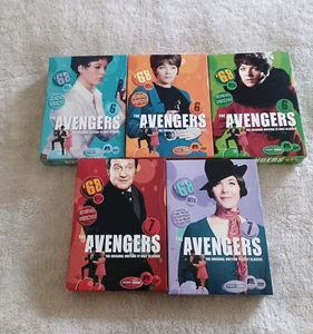 The Avengers '68 Complete Final Season DVD Set Collection 1-5 Studio Canal - Picture 1 of 8