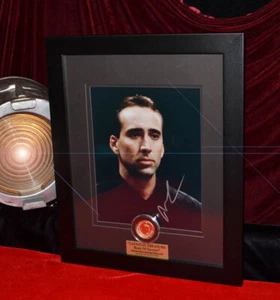 NATIONAL TREASURE Screen-Used Prop COIN, Signed Nic Cage, DVD, COA, UACC RD#228  - Picture 1 of 14