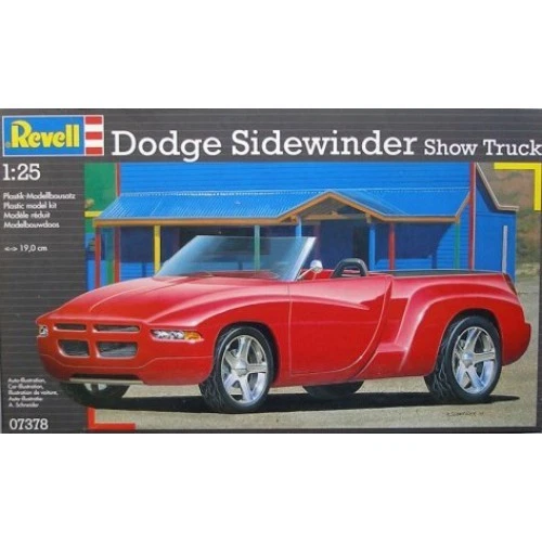 KIT REVELL 1:25 AUTO DA MONTARE DODGE SIDEWINDER SHOW LUNGH. 19 CM ART. 07378 - Immagine 1 di 1