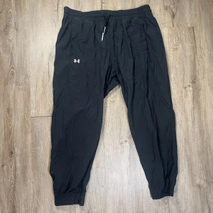 Under Armour Herren Trainingshose XXL Schwarz Jogginghose Gym Performance Zipper Leg - Bild 1 von 7