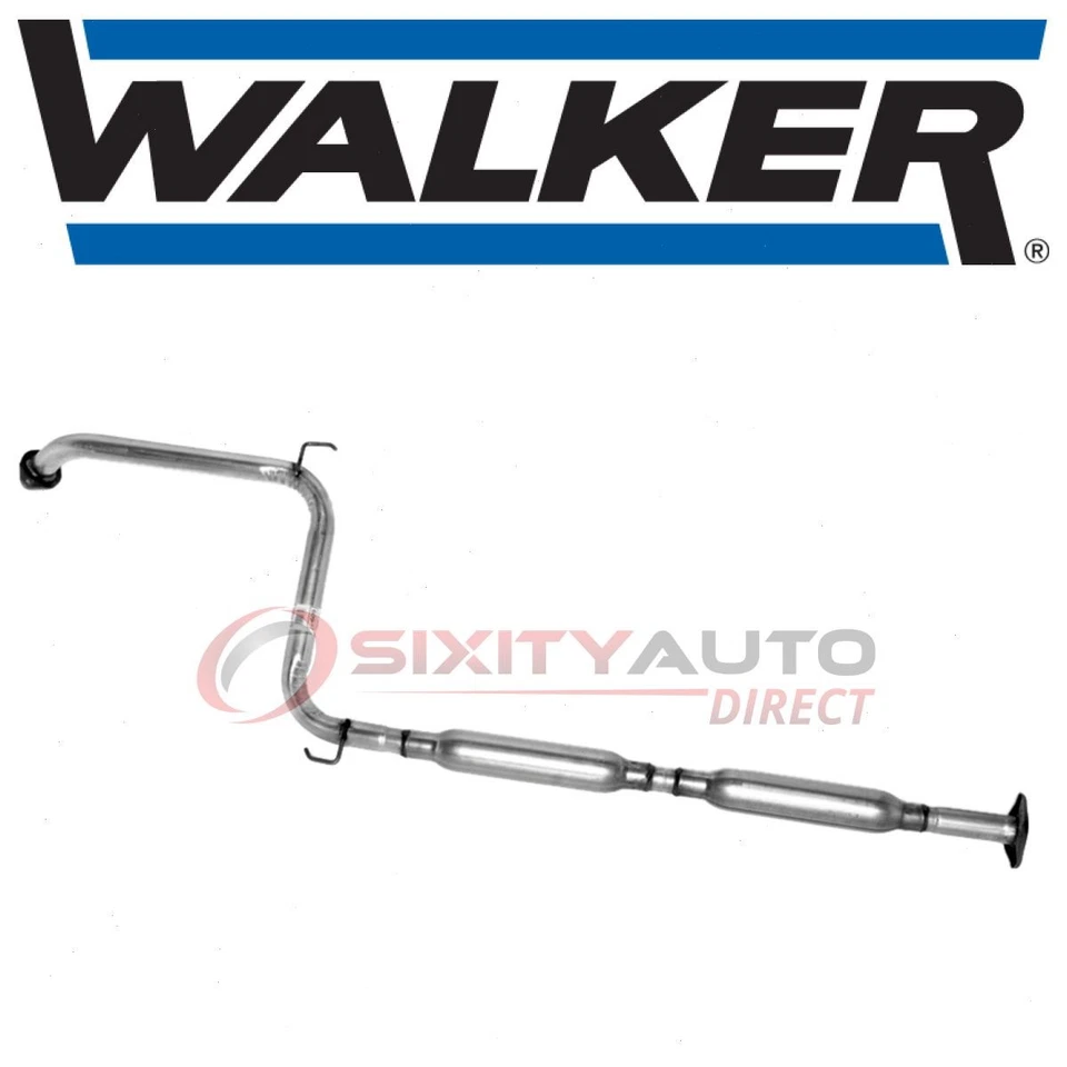 Walker Exhaust Resonator & Pipe Assembly for 1987-1991 Toyota Camry 2.0L L4 zc Foto 1 de 4