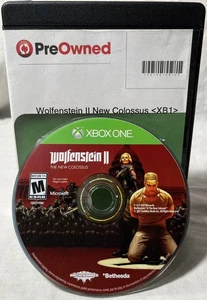 Wolfenstein II: The New Colossus - Microsoft Xbox One, No Manual *FREE SHIPPING* - Picture 1 of 6