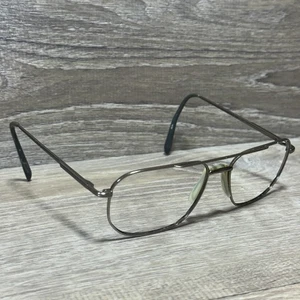 STETSON 229 ZYLOWARE 058 Unisex Gunmetal Piloten Vollrand Brille NUR GESTELL - Bild 1 von 9