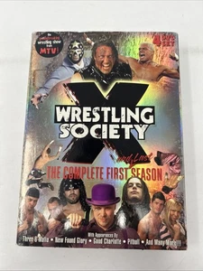 Wrestling Society X The Complete First (And Last) Season - 4 Disc DVD Box Set - Picture 1 of 10
