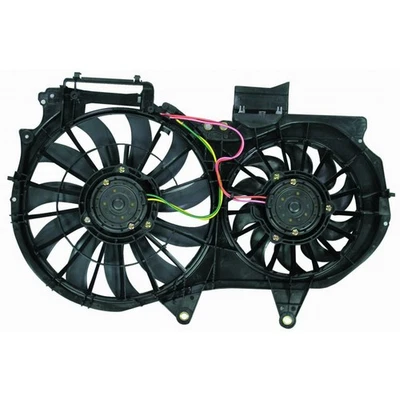 Ventilador de radiador de aire acondicionado para Audi A4 Cabriolet 2003 2004 2005 | Ventilador doble 1,8 L AU3115107 Foto 1 de 4