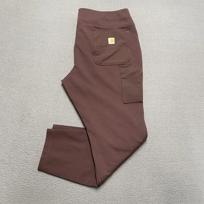Carhartt Pants Womens XL Short Fitted BN2482-W Workwear Nylon Spandex Pockets - Image 1 of 4