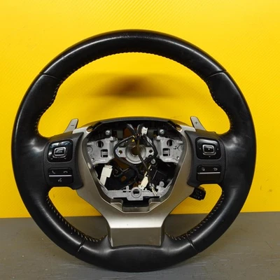 Lexus Rc350 2015-2019 cuero negro plateado volante fabricante original Foto 1 de 4