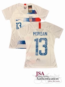 Alex Morgan Signed Autographed USWNT Women’s World Cup Soccer Jersey ~ JSA COA - Picture 1 of 5