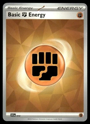 2024 Scarlet & Violet Series - Scarlet & Violet Energies Basic Fighting Energy - Image 1 of 2