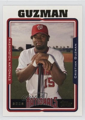 2005 Topps Washington Nationals Box Set Cristian Guzman Christian Guzman #6 - Image 1 of 2