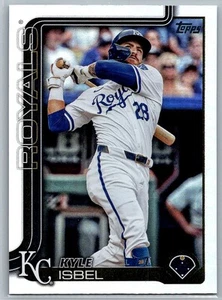 2025 Topps Kyle Isbel Holo Foil Kansas City Royals #470 - Bild 1 von 2