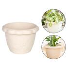Round Planter Garden Decoration Resin Planter For Outdoor Plants Home Office