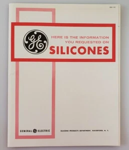 Folletos de siliconas aeroespaciales General Electric GE RTV 1964 - Imagen 1 de 10