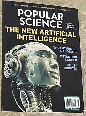 Popular Science Magazine (The New Artificial Intelligence, Nanobots, Cancer...) - Image 1 of 4