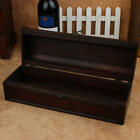 Wood Retro Style Wine Container Portable Floral Wine Storage Box Case Holder