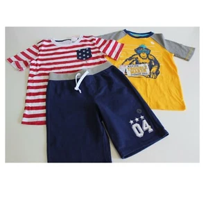 Toughskins Boy's Size 7 Athletic Shorts Tee Shirt Lot Casual - Picture 1 of 4