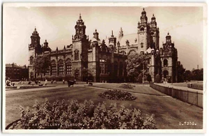 Glasgow Art Gallery - 1960 Valentine Real Photo Postcard W13 - Picture 1 of 3