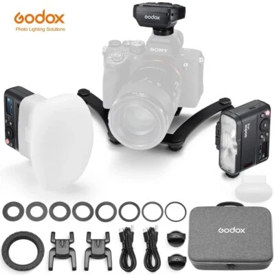 Godox MF12-DK1 TTL Dental Macro Flash Dual MF12 2.4G Speedlite XProII for Sony  - Image 1 of 4