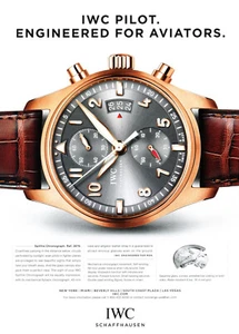 IWC WATCH magazine promo ad #05 "NOT A WATCH" 2013 - Picture 1 of 2