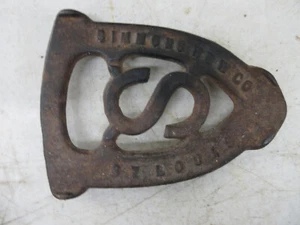 SIMMONS HDW CO. ST. LOUIS SAD IRON STAND-FOOTED - Picture 1 of 2