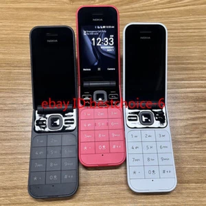 Original Nokia 2720 Flip (2019)4G LTE 512MB 2MP Dual SIM Unlocked phone New seal - Afbeelding 1 van 26