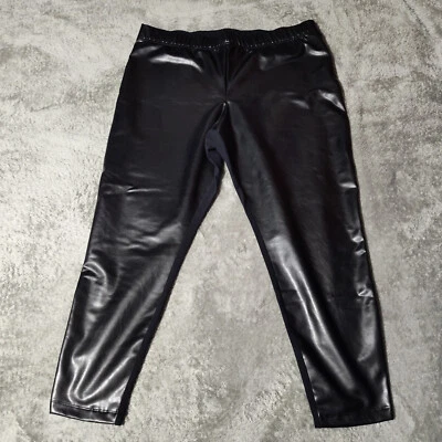 Женские леггинсы Old Navy большого размера из искусственной кожи спереди размер XXL новые без ценников - Изображение 1 из 4