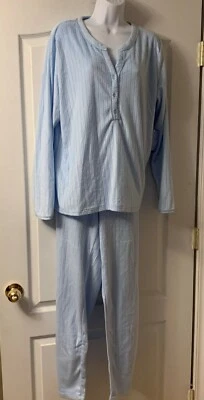 NUEVO CON ETIQUETAS PIJAMA MUJER ADONNA TALLA XXL RECUERDO AZUL Foto 1 de 4