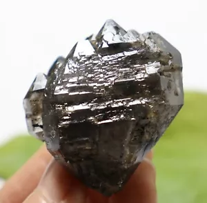 77,4 g einzigartige NATÜRLICHE Skelett Elestial QUARTZ Kristall Doppelendprobe - Bild 1 von 14