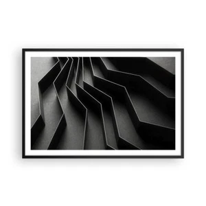 Wandbilder 91x61cm Poster 3D Labyrinth Modern Wandposter Bilder Art Wanddeko - Bild 1 von 10