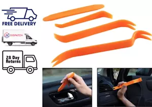 Trim Tool 4PC Removal Set Dashboard Door Panel Plastic Car Audio Dash Pry Kit X4 - Picture 1 of 4