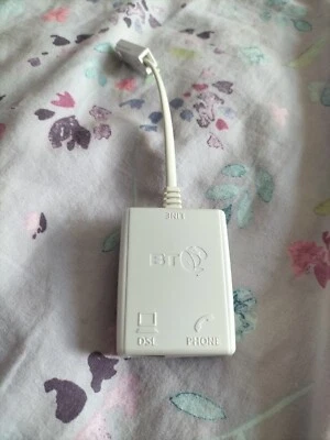 BT Broadband ADSL Internet Filter - Microfilter Splitter - BT, Sky, TalkTalk -02 - Image 1 of 2