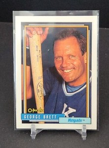 George Brett 1992 O-Pee-Chee Baseball  Kansas City Royals #620