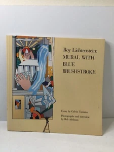 Roy Lichtenstein Mural with Blue Brushstroke, Calvin Tomkins, Vintage paperback - Picture 1 of 17