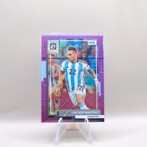 2022-23 Panini Donruss Optic Purple Mojo Prizm/25 Lautaro Martínez #9 Argentina - Imagen 1 de 3