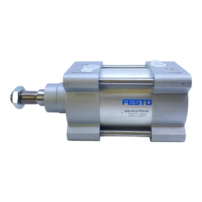 Festo DSBG-80-25-PPVA-N3 Cilindro Normal 1646771 0,4 A 12 Bar Doble Efecto DSBG - Imagen 1 de 4