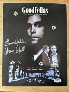 Henry Hill Signed GoodFellas 8.5” X 11” Photo PSA/DNA - Picture 1 of 6
