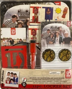 1D One Direction GROUP 11pc Locker Set Dry Erase Board 8.5" x 6.75" 2013 AS IS! - Picture 1 of 7