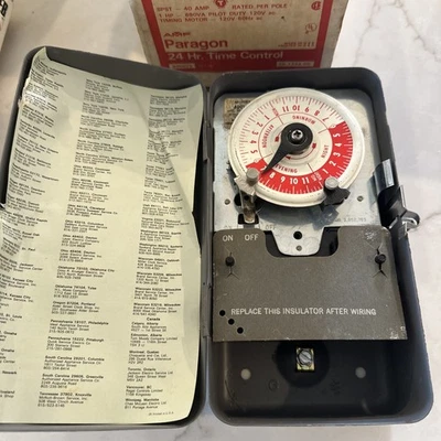 Paragon Time Control  Model 4001-00 In Original Box 24 Hour Control TD1744-00 - Image 1 of 4