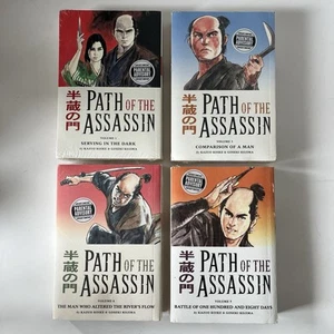 Lot Of 4 Path of the Assassin Volumes 1,3,4,5 Manga Softcover Books Sealed - Picture 1 of 8
