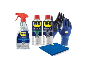 WD-40 - Specialist - Kit Pulizia Moto - 1 Detergente Universale Spray 500Ml + 1 - Foto 1 di 12