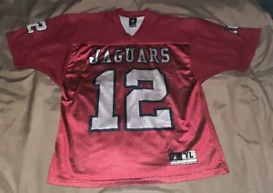 University of South Alabama Jaguars Football Jersey Youth Large L #12 Red - Picture 1 of 8