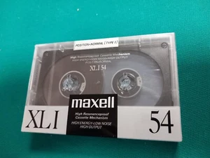 MAXELL XLI 54 KASETA MAGNETOFONOWA MADE IN JAPAN TYPE I - Zdjęcie 1 z 4