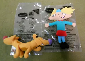 #VV6. AUSTRALIAN McDONALDS TOYS - NICKELODEON, CatDog and Hey Arnold - Picture 1 of 3