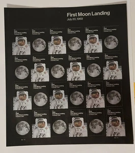 Scott #5400a (5399-5400) Moon Landing (Buzz Aldrin) Sheet of 24 Stamps - Picture 1 of 2