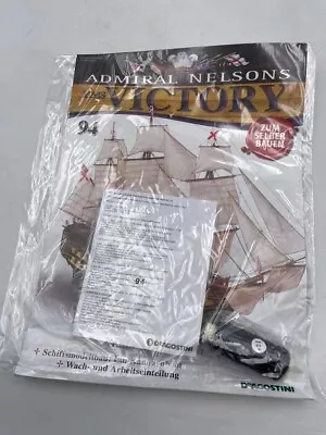 De Agostini  N°94 Admiral Nelsons HMS Victory Bauen / Schiffsmodellbau/ 1:84 • 10€