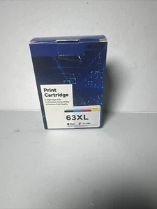 Cartucho de tinta para cartuchos HP 63XL color negro combo 63 XL - Imagen 1 de 4