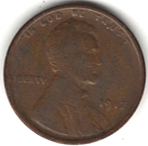1917 Lincoln cent in VERY GOOD condition  ~ PLEASE SEE THE SCAN   stk L 706 - Picture 1 of 5